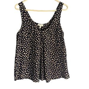 Joie Silk Animal Print Tank Blouse Size Small